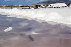 Le saline della frazione di Nubia, a Paceco in Sicilia - © baldovina / Shutterstock.com