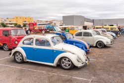 Le simpatiche Volkswagen Beetles in esposizione al 16° raduno Volkswagen di Cap d'Agde, Francia  - © gg-foto / Shutterstock.com
