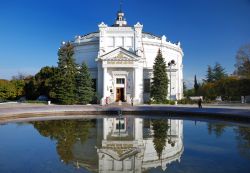 L'edificio della storica difesa di Sebastopoli tra il 1854 e 1855 sulla Penisla di Crimea, in Russia