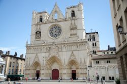 Lione, la basilica di Notre-Dame de Fourviere, ...