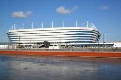 Lo stadio di Kaliningrad, la Baltic Arena  utilizzata per i mondiali di calcio FIFA 2018 in Russia - © Irina Borsuchenko / Shutterstock.com