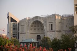 Lo storico Ohio Stadium di Columbus, Ohio: ospita  la locale squadra di football americano dei Buckeyes.