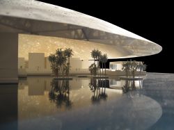 L'edificio del Louvre Abu Dhabi è frutto dell'ingegno dell'architetto francese Jean Nouvel. La struttura ospiterà 9200 metri quadrati di gallerie espositive per la ...