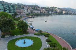 Lugano altra veduta del lago