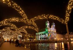 Luminarie dell'Avvento a Lucerna, in Svizzera