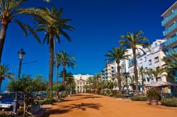 Lungomare a Lloret de Mar, Spagna - Casinò, ...