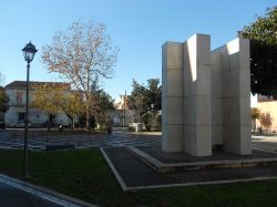 Macerata Campania, uno scorcio di Piazza De Gasperi