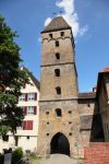 Metzgerturm la grande torre medievale di Ulma in Germania