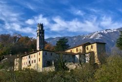 Il Monastero di San Giacomo su di una collina a Polcenigo, Friuli Venezia Giulia