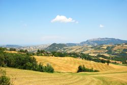 Montefeltro le colline intorno a Sant'Agata Feltria (Rimini) - © claudio zaccherini / Shutterstock.com