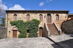 Montone, Umbria: una casa patrizia del centro storico del borgo nella Val Tiberina