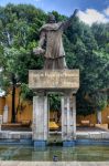 Monumento a Juan de Palafox y Mendoza a Puebla, Messico. E' stato un politico e amministratore spagnolo nonché pastore cattolico del XVII° secolo.



