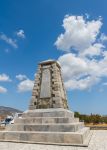 Monumento ai soldati deceduti nelle guerre dei Balcani, isola di Tino, Grecia.


