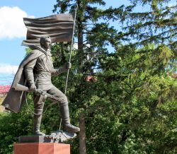 Il monumento che omaggia i soldati liberatori durante la seconda guerra mondiale a Tomsk, Russia - © Pavel Sapozhnikov / Shutterstock.com