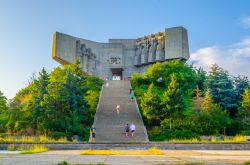 Monumento all'Amicizia sovietico-bulgara nella città di Varna, Bulgaria.

