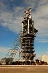 Monumento industriale nella cittadina di Sagunto, Spagna.
