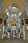 Moschea Sheikh Zayed Abu Dhabi: l'interno ...