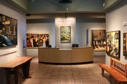 Mennello Museum of American Art di Orlando, Florida - L'ingresso dell'area museale dedicata all'arte a stelle e strisce: si trova al civico numero 900 E di Princeton Street e accoglie ...