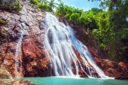 Na Muang una cascata a Koh Samui, in Thailandia ...