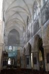La navata centrale dell'Eglise S. Jacques a Dieppe.