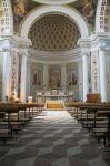 Navata della chiesa di Santa Maria Maddalena a Castiglione del Lago, Umbria - L'esistenza di questo edificio dedicato al culto religioso è attestata dalla prima parte dell'XI° ...