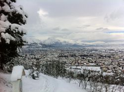 Nevicata ad Avezzano, la grande città nel cuore dell'Abruzzo- © Marica Massaro - CC BY-SA 4.0 - Wikimedia Commons.