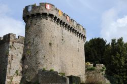 Normandia: il Castello di Avranches nel nord della Francia