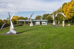 Opere dello scultore Erich Auser nel giardino della sua casa museo a Rottweil - © MR. INTERIOR / Shutterstock.com 