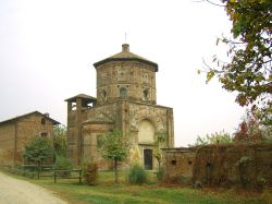 Oratorio di San Biagio in Rossate di Comazzo, frazione Lavagna - © Arbalete - CC BY-SA 3.0, Wikipedia