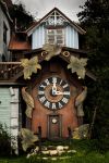 Orologio cucù in un museo di Puerto Varas, Cile.

