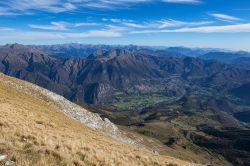 Paesaggio alpino nelle montagne che circondano Barzio