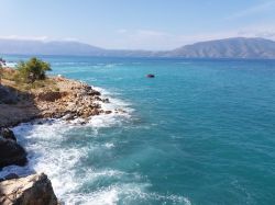 Paesaggio costiero di Valona in Albania