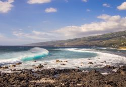 Paesaggio marino a Pointe au Sel a Saint Leu sull'isola de La Réunion, Isole Mascarene. Chiamato anche Pointe de Bretagne, questo capo si trova nel territorio comunale di Saint Leu.



 ...