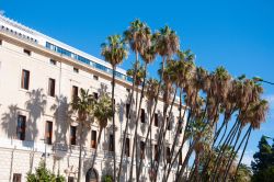 Il Palacio de la Aduana a Malaga, Spagna, fu ...