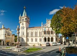 Il palazzo della Camara Municipal de Sintra (Portogallo). La città conta circa 33.000 abitanti, ma nell'interno comune vivono oltre 300.000 persone - foto © Tony Zelenoff / Shutterstock.com
 ...