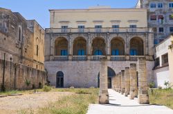 Palazzo Della Marra a Barletta, Puglia. E' uno dei più prestigiosi esempi di architettura barocca in Puglia.
