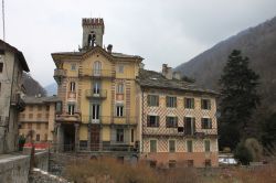 Palazzo Municipale nel Comune di Rosazza, Valle Cervo, Piemonte.

