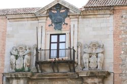 Un palazzo storico nel centro di Toledo, Spagna, ...