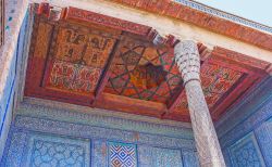 Palazzo Tosh Hovli (Tash Hauli) a Khiva, decorato con fini intagli lignei - © eFesenko / Shutterstock.com