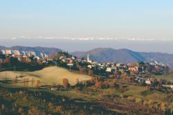 Panoarama di Vernasca in Emilia-Romagna