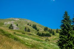 Panorama agreste in Valle Grana, Piemonte.

