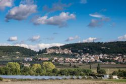Panorama dal borgo di Terme di Rapolano: le Serre, un minuscolo villaggio medievale
