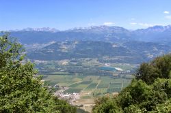 Panorama dalla funicolare di Saint Hilaire du ...