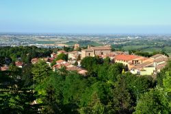 Panorama del Borgo di Bertinoro in Romagna
