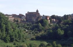 Panorama del borgo di Terricciola in Toscana - © LigaDue - CC BY 3.0, Wikipedia