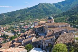 Panorama del centro di Morano Calabro, il borgo sulle pendici del Pollino