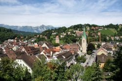 Panorama del centro storico di Feldkirch in Austria - © Tupungato / Shutterstock.com