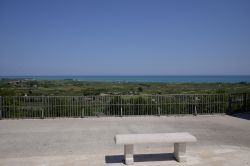 Panorama del Mar Jonio dal centro di Campomarino di Maruggio in Puglia