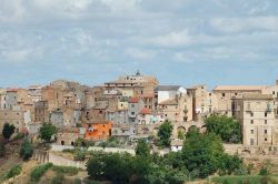 Panorama del villaggio storico di Pollutri in Basilicata