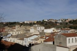 Panorama della cittadina di Larino in Molise